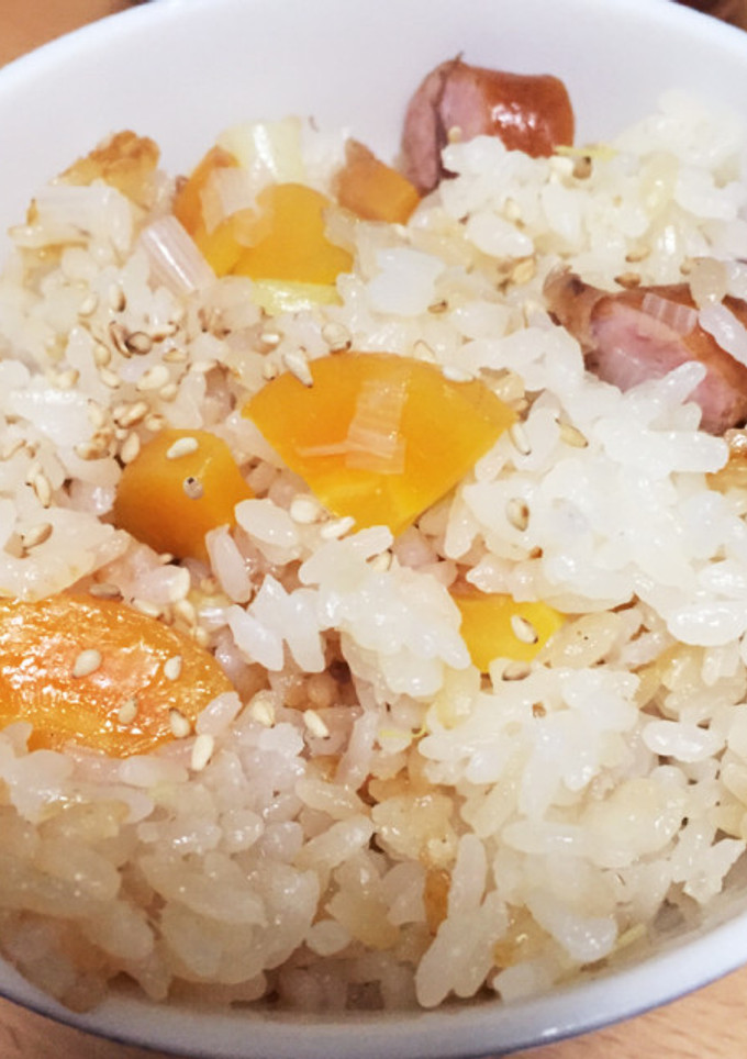 和風！ウインナー炊き込み御飯-レシピのメイン写真