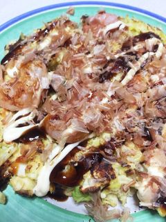 糖質制限おからパウダーお好み焼き-レシピのメイン写真