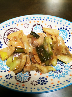 タケノコと鶏肉のトロッと炒め-レシピのメイン写真