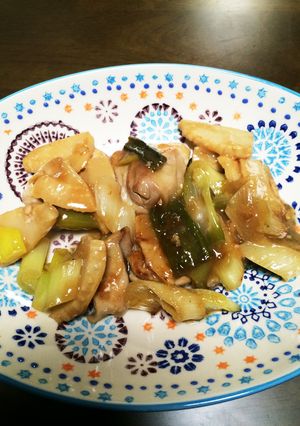 タケノコと鶏肉のトロッと炒め-レシピのメイン写真