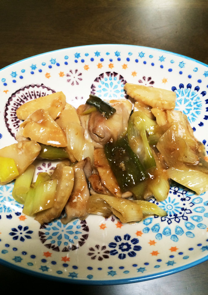 タケノコと鶏肉のトロッと炒め-レシピのメイン写真