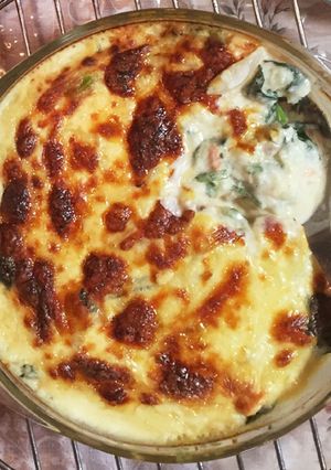 鮭とほうれん草のポテトクリームグラタン-レシピのメイン写真