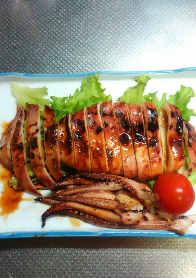 イカの丸焼き～☆簡単～♪-レシピのメイン写真