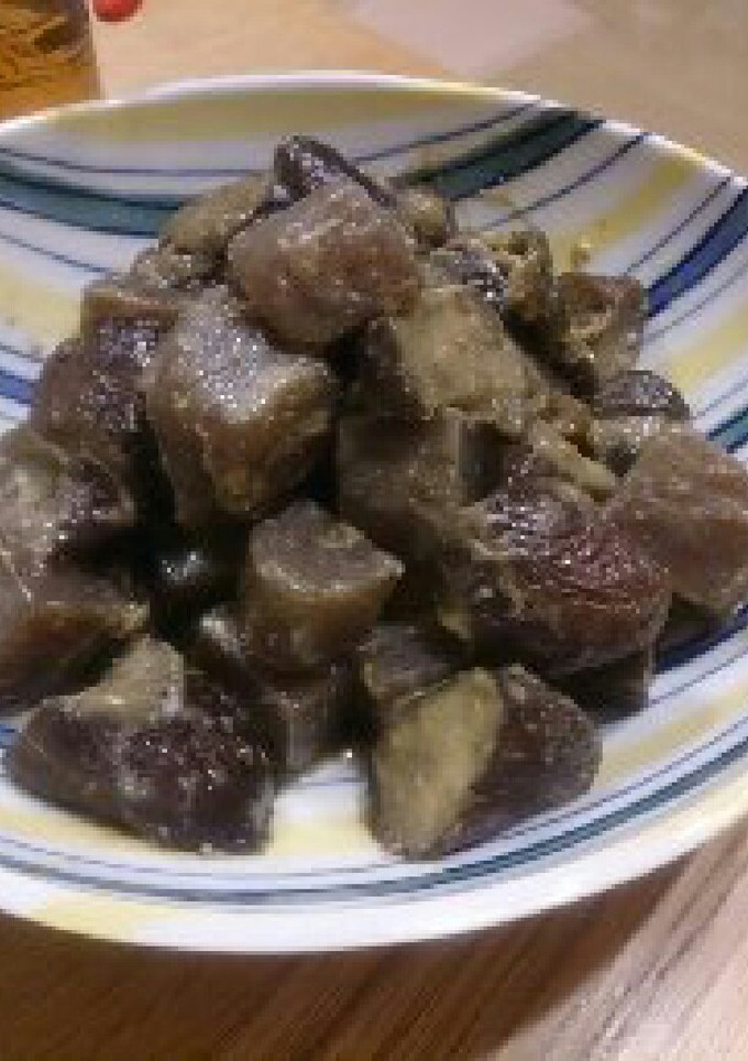 茄子と蒟蒻の煮物-レシピのメイン写真
