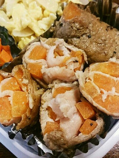 ☆ニンジンの豚肉巻き ガーリック風味☆-レシピのメイン写真