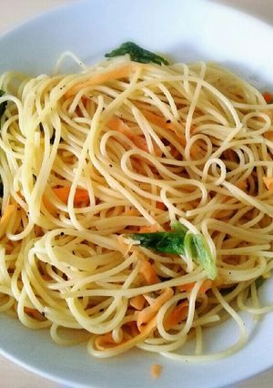 簡単さっぱりパスタ【一人暮らしレシピ】-レシピのメイン写真