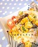 厚焼き玉子のカラフルちらし寿司