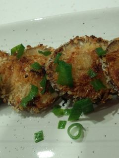 酒の肴☆グリルで!しいたけのパン粉焼き-レシピのメイン写真