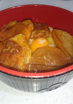 トンカツ用肉でボリューム満点な豚丼-レシピのメイン写真
