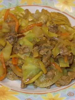 お肉と野菜のカレー炒め-レシピのメイン写真
