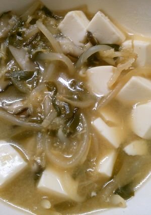 簡単！　豆腐と　ニラ　もやしの味噌煮込み-レシピのメイン写真