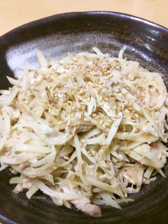 青パパイヤとツナのオイマヨ炒め-レシピのメイン写真