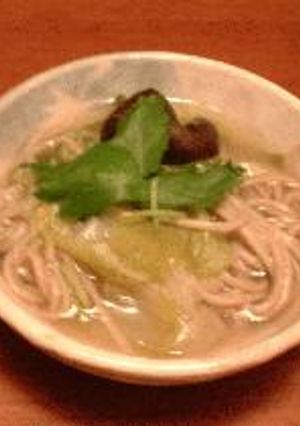 ヘルシー！野菜スープそば-レシピのメイン写真
