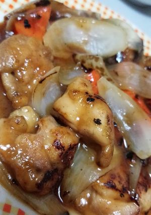 鶏肉の甘酢あんかけ♡-レシピのメイン写真