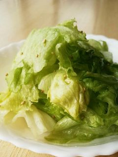 やみつき♧ごまレタス♧-レシピのメイン写真