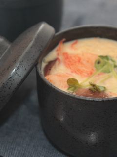 あつあつカニカマ茶碗蒸し-レシピのメイン写真