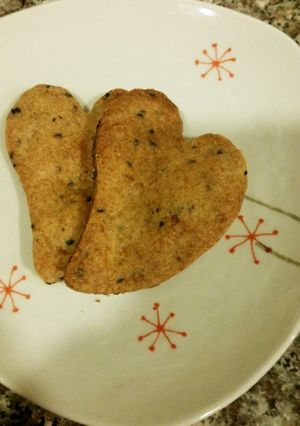 サクサク♪ゴマとバナナと全粒粉のクッキー-レシピのメイン写真