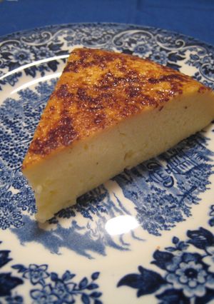 炊飯器で作る　爽やか味のヨーグルトケーキ-レシピのメイン写真