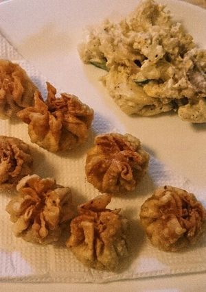 挽肉とチーズの包み揚げ-レシピのメイン写真