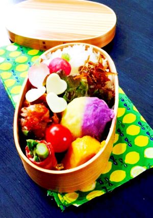蓮根とハムの甘辛団子♪お弁当に-レシピのメイン写真
