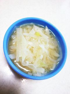 大根ねぎ味噌汁-レシピのメイン写真