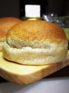 100均シリコン型でビッグバーガーバンズ-レシピのメイン写真