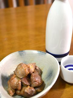 日本酒に合う、砂肝のガーリック炒め-レシピのメイン写真