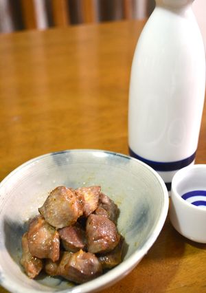 日本酒に合う、砂肝のガーリック炒め-レシピのメイン写真