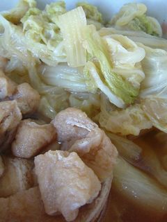 白菜と油揚げの炊いたん☆-レシピのメイン写真
