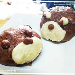 รูปของ ❀子供と一緒に！クマさんのバナナ饅頭❀