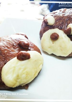 ❀子供と一緒に！クマさんのバナナ饅頭❀-レシピのメイン写真
