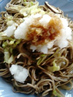 日本そばで焼きそば-レシピのメイン写真