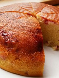 炊飯器で♪いちごヨーグルトケーキ-レシピのメイン写真