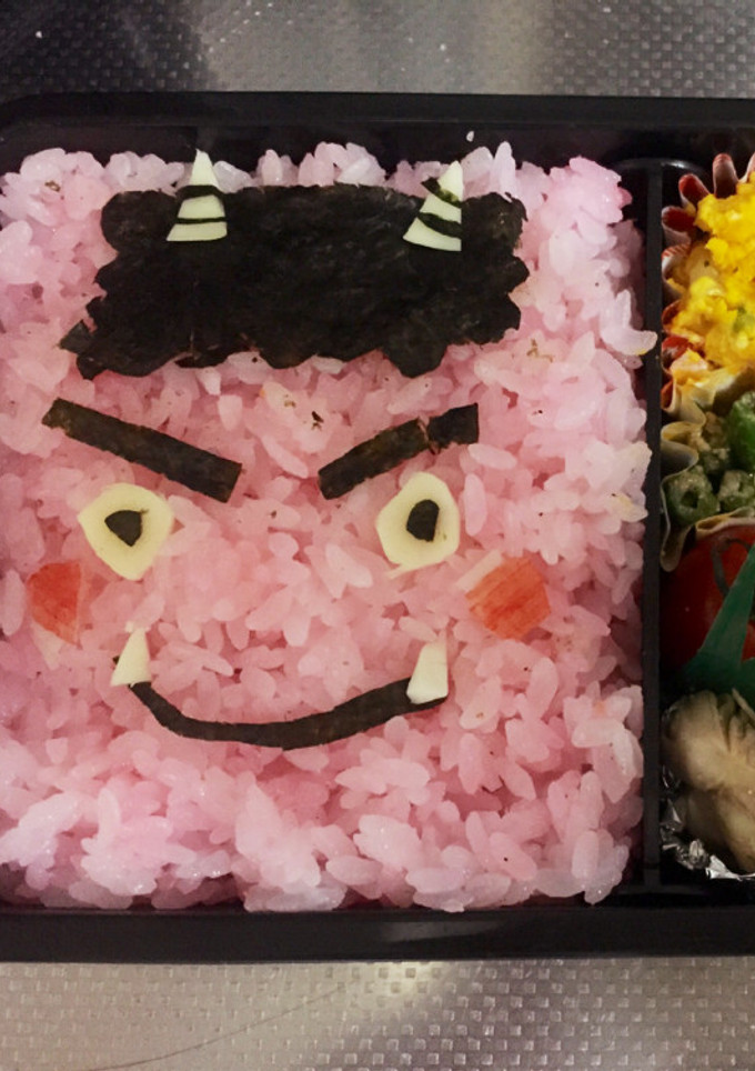 簡単！鬼ご飯〜節分のお弁当用〜-レシピのメイン写真