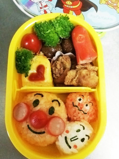 アンパンマンお弁当 2才児-レシピのメイン写真