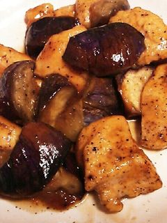 簡単絶品♪鶏肉と茄子のさっぱり煮-レシピのメイン写真