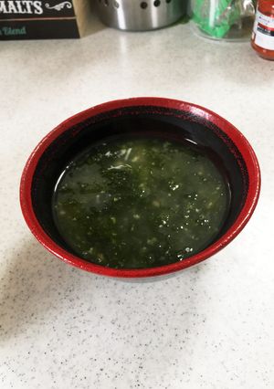 大人気！海苔味噌汁-レシピのメイン写真