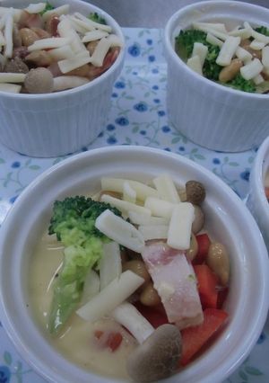 彩り野菜のフラン-レシピのメイン写真