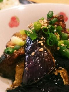 ナスの甘辛揚げ♪少量油で♪お弁当にも◎-レシピのメイン写真