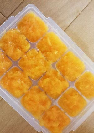 離乳食初期頃 りんごとにんじんのバター煮-レシピのメイン写真