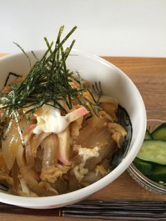 麺つゆで簡単玉子丼 ^_^-レシピのメイン写真