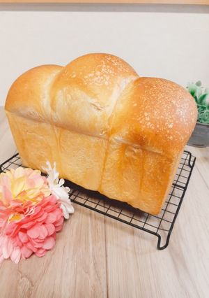 １斤 自家製酵母の水飴入り食パン+*.゜-レシピのメイン写真