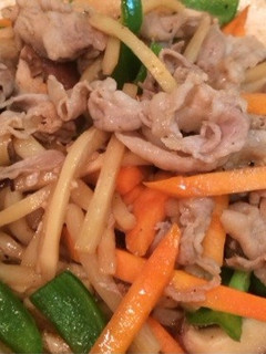 ★簡単★千切り野菜のオイスターソース炒め-レシピのメイン写真