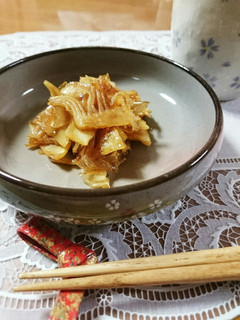 筍のきんぴら-レシピのメイン写真