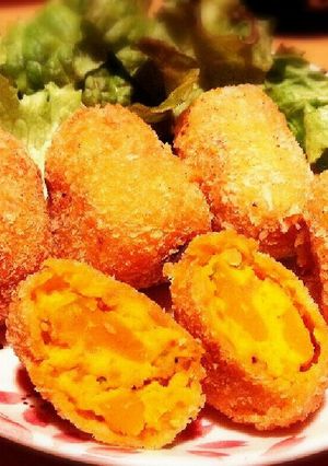 ✿かぼちゃのクリームチーズコロッケ✿-レシピのメイン写真