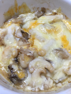 ゲソとキノコのチーズ焼き-レシピのメイン写真