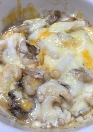 ゲソとキノコのチーズ焼き-レシピのメイン写真