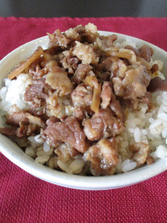 魯肉飯(ルーローハン・煮込み豚肉かけ飯)-レシピのメイン写真