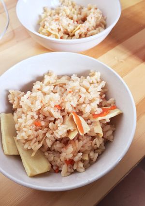 炊き込み筍ご飯-レシピのメイン写真