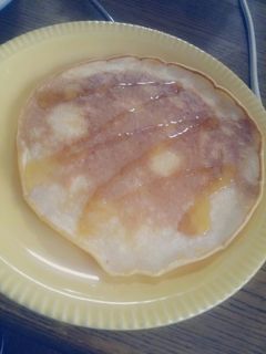 牛乳なしでふわふわホットケーキ-レシピのメイン写真